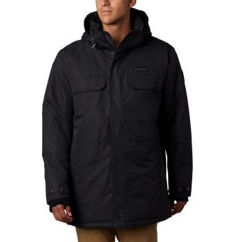 Columbia Jas Heren, Rugged Path Parka Tall Zwart, 89ASQNMFV